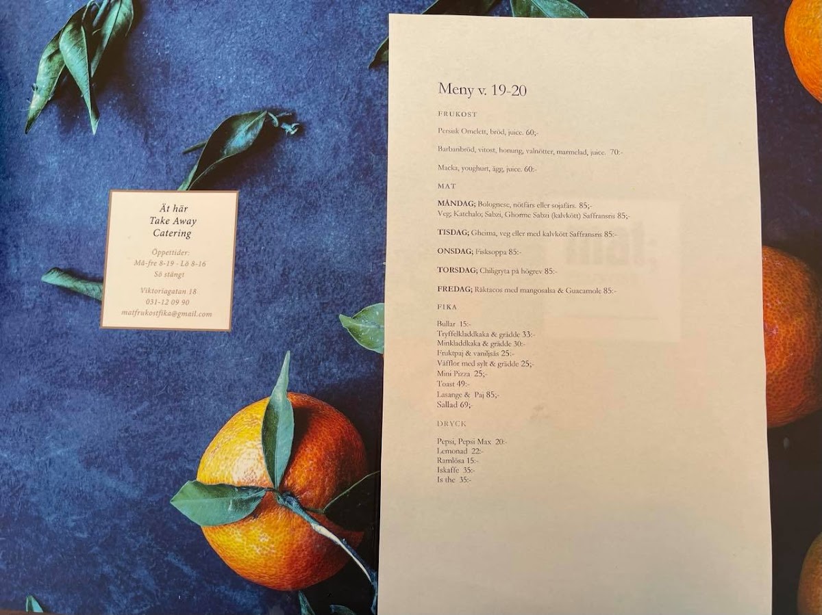 Menu Mat; Frukost & Fika-2